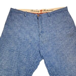 Tommy Bahama Blue Gingham Shorts